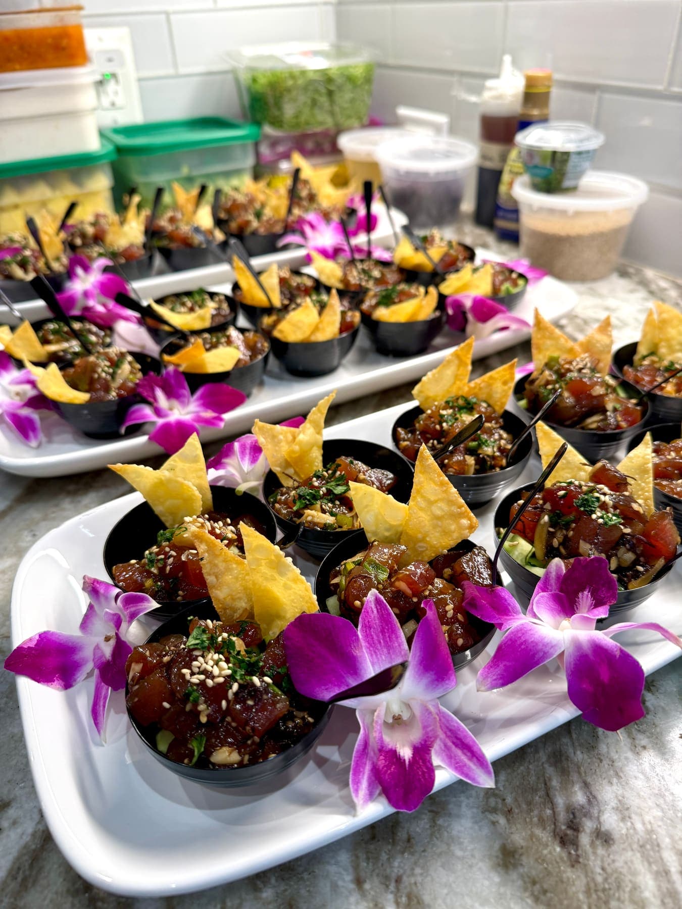 Chili crisp dumplings